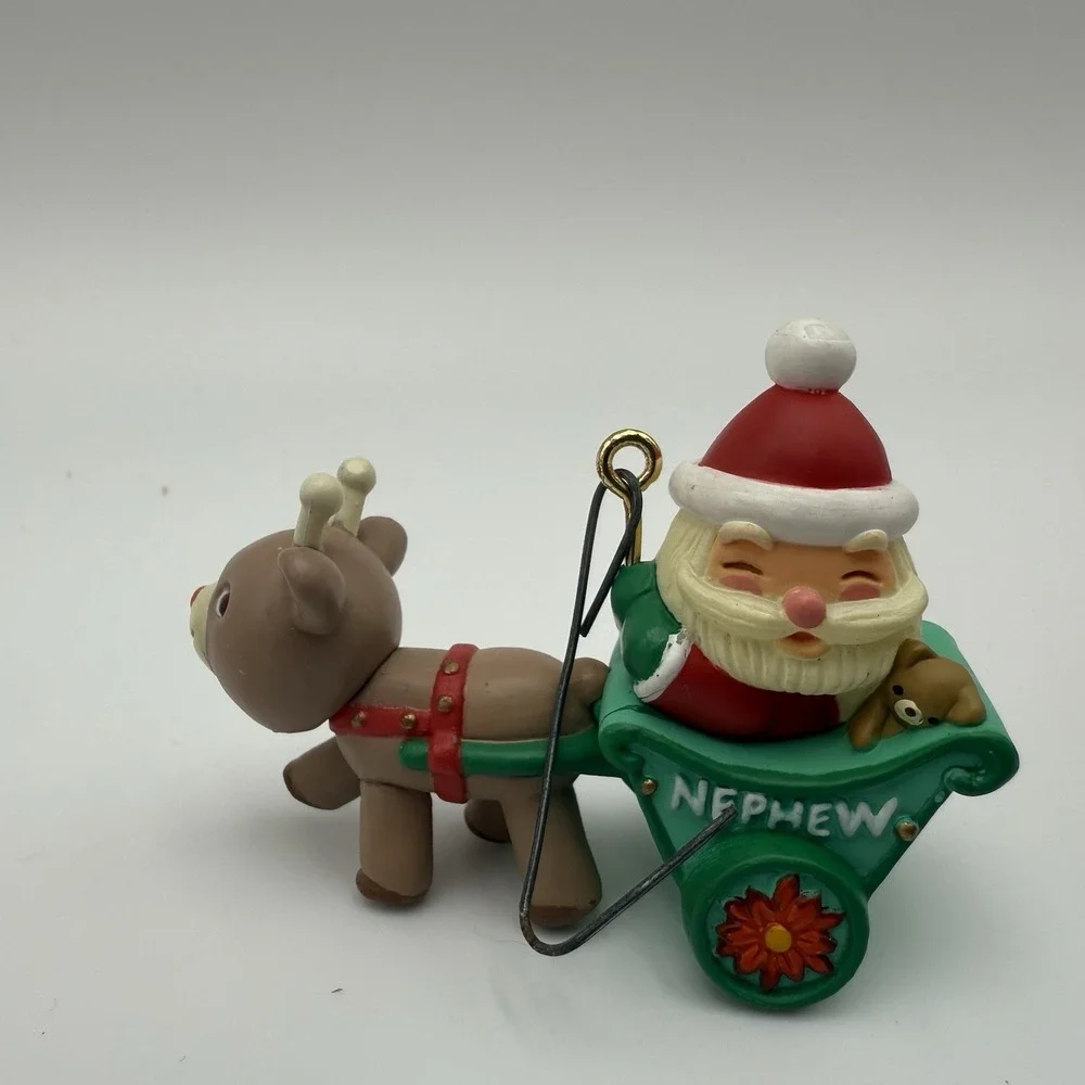 Lot Of‎ 13 Vintage Hallmark Keepsake Christmas Theme Santa Giraffe Grandparents